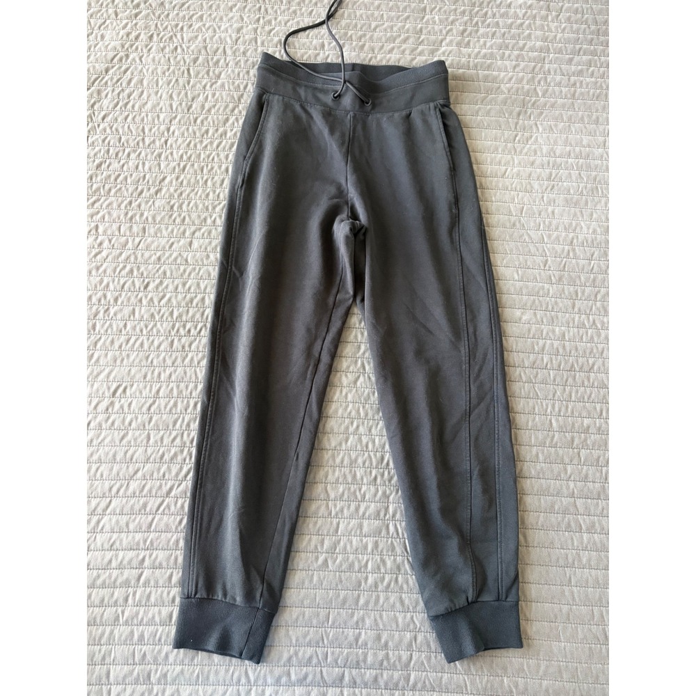 JoyLab Womens Black High-Rise Tapered Fleece Joggers XS Drawstring Pockets - Picture 2 of 10